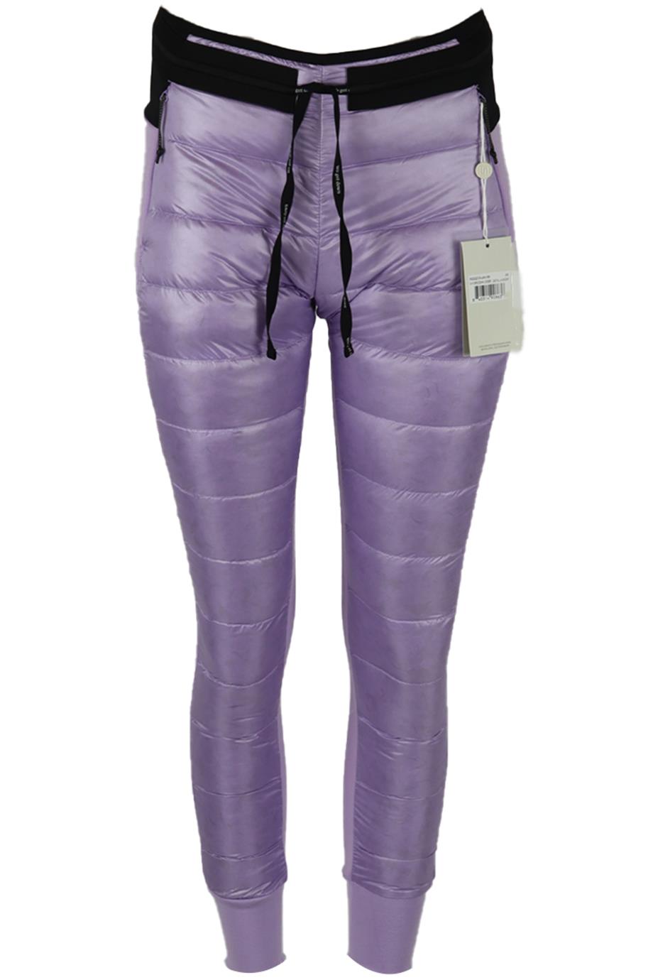 HOLDEN QUILTED SHELL AND STRETCH JERSEY TAPERED PANTS XSMALL