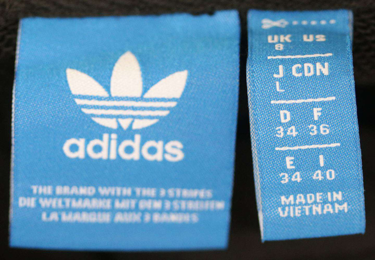 ADIDAS ORIGINALS CROPPED HOODIE WITH TREFOIL LOGO UK 8