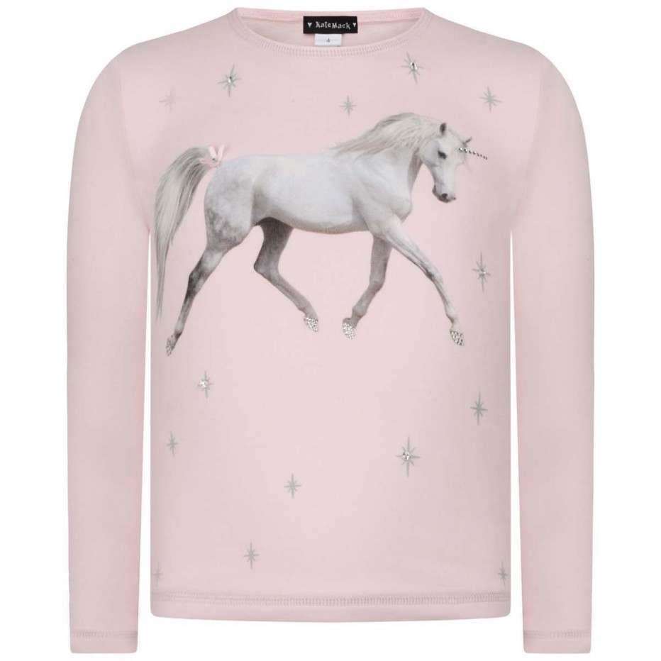 KATE MACK KIDS GIRLS UNICORN PRINT COTTON TOP 6 YEARS