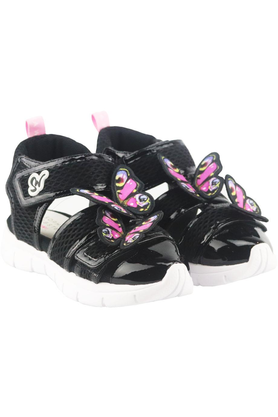 SOPHIA WEBSTER KIDS GIRLS BUTTERFLY MESH SANDALS EU 31 UK 12.5