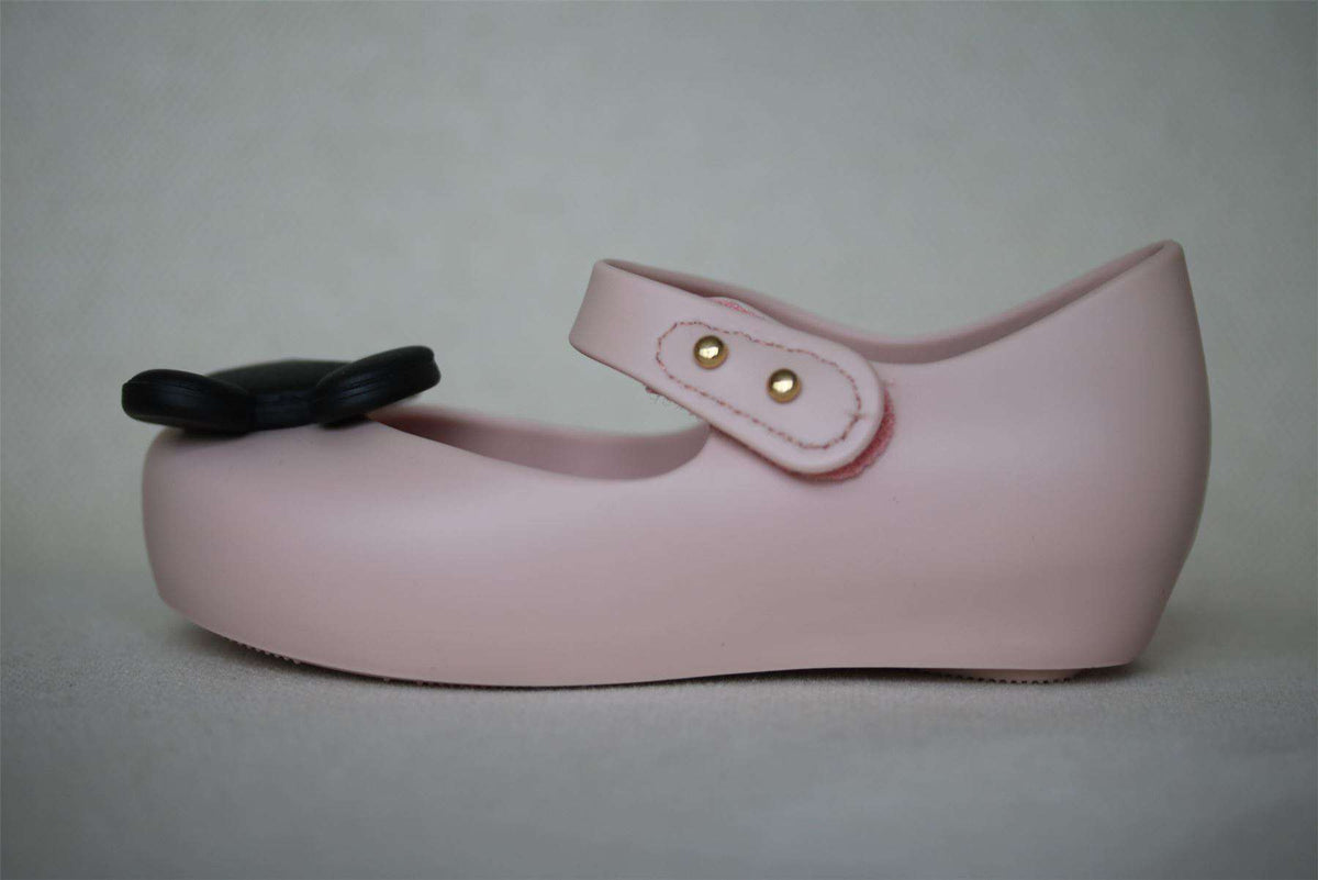 MINI MELISSA GIRLS PINK MINNE MOUSE JELLY SHOES EU 24 UK 7