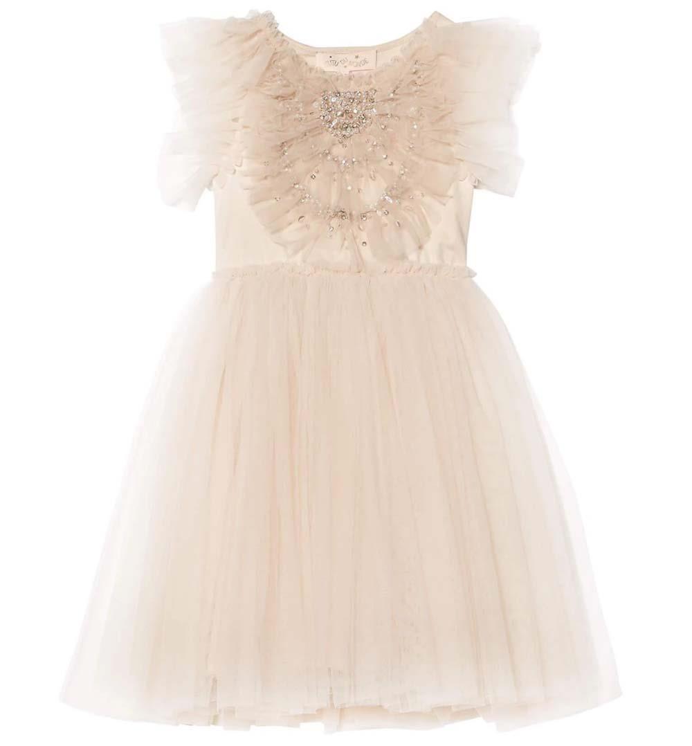 TUTU DU MONDE KIDS GIRLS FLOWERGIRL TULLE DRESS 6-7 YEARS