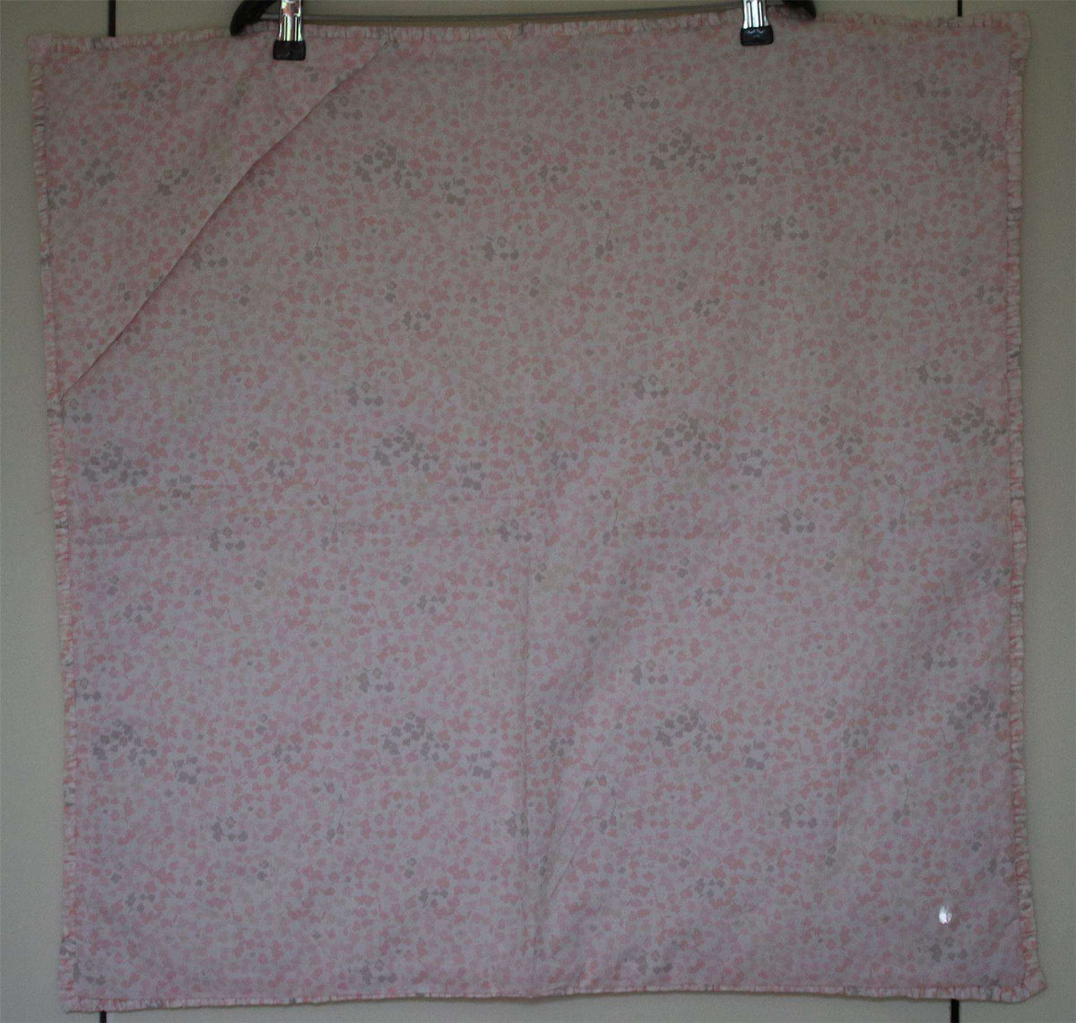 BABY DIOR PINK FLORAL BABY BLANKET 70CM