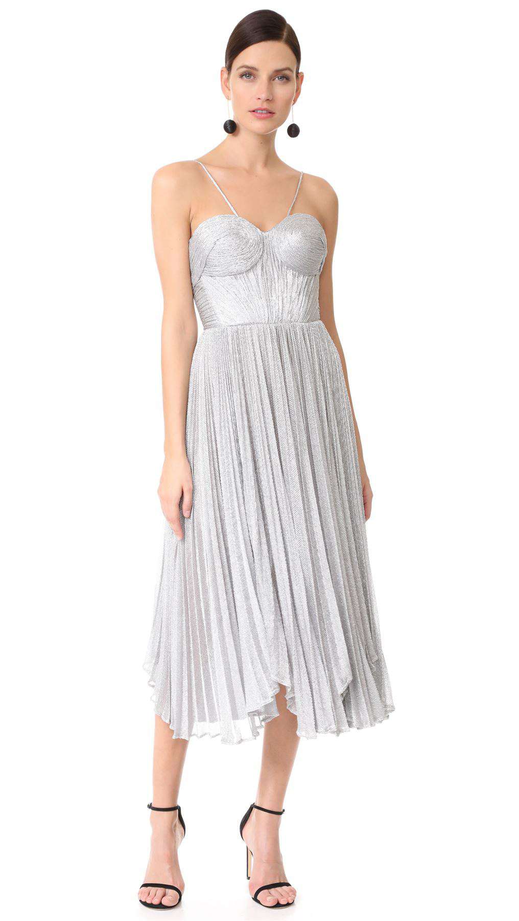 MARIA LUCIA HOHAN ZARIA HIGH SLIT DRESS UK 16