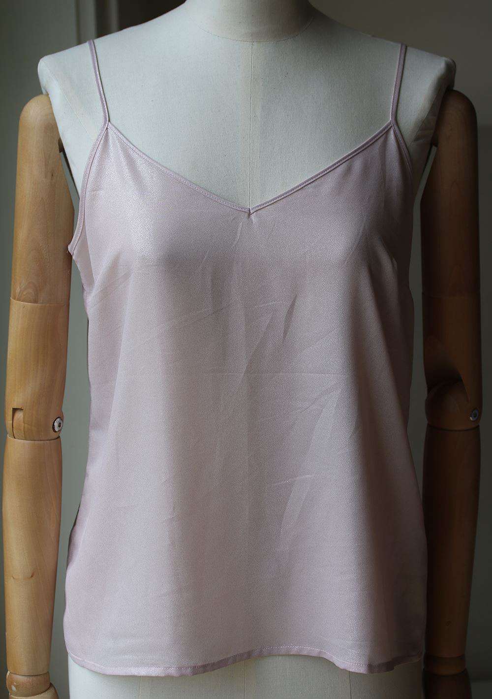 ANINE BING V-NECK GLITTER CAMI SMALL