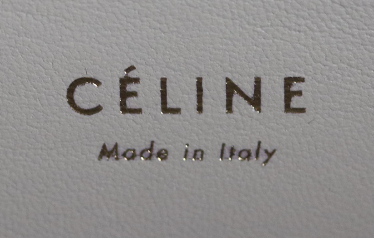 CELINE MEDIUM PYTHON PHANTOM LUGGAGE TOTE BAG