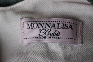 MONNALISA BEBE BABY GIRLS GREY WOOL DRESS 24 MONTHS