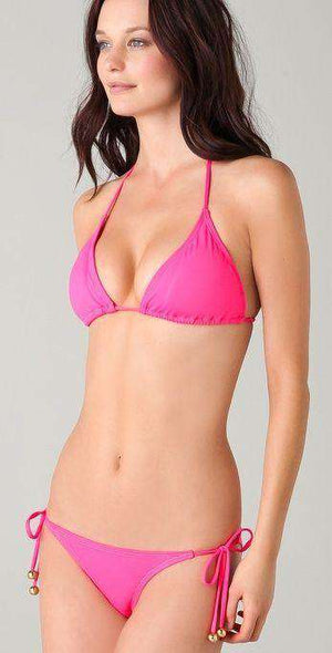 ONDADEMAR PINK COLOUR BOOM BIKINI SMALL