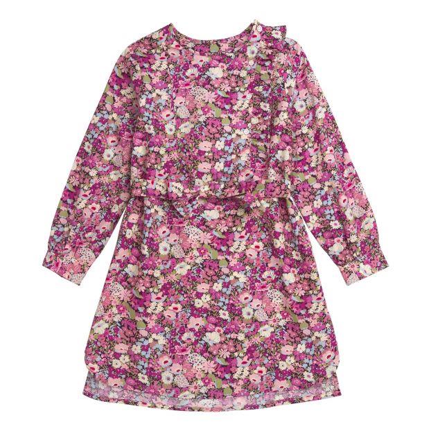 BONPOINT KIDS GIRLS MACY FLORAL PRINT DRESS 6 YEARS
