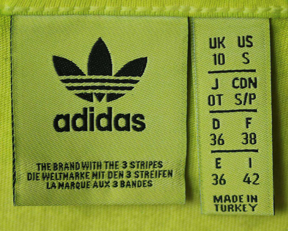 ADIDAS ORIGINALS CROP TANK TOP UK 10