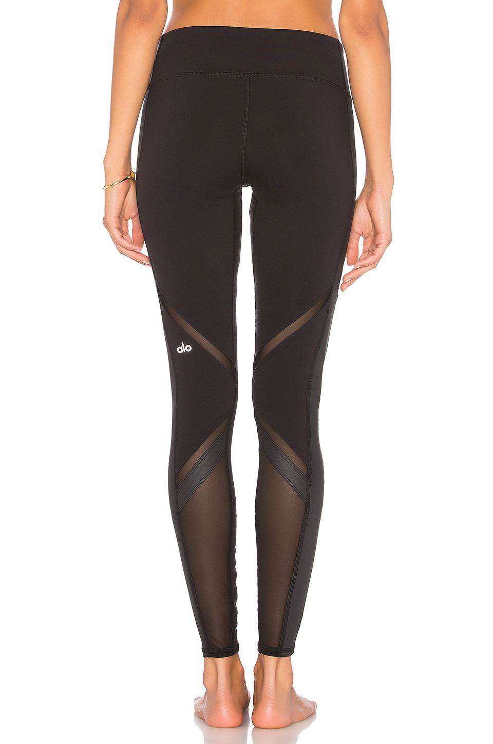 ALO YOGA EPIC MESH LEGGINGS XSMALL