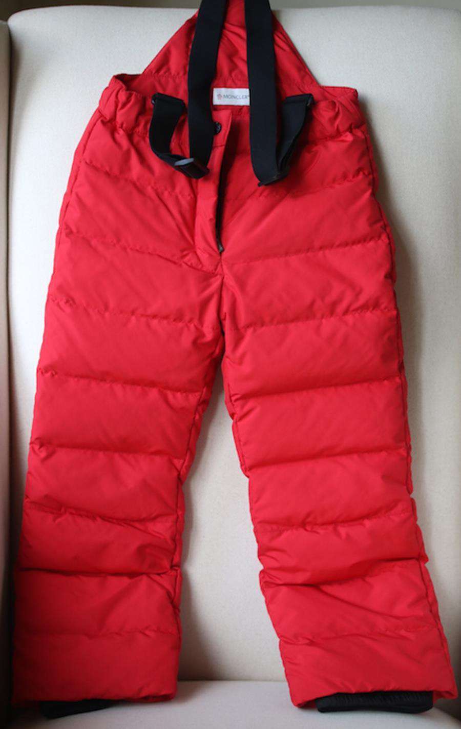 MONCLER KIDS GIRLS NANTUA DOWN PADDED SNOWSUIT 6 YEARS