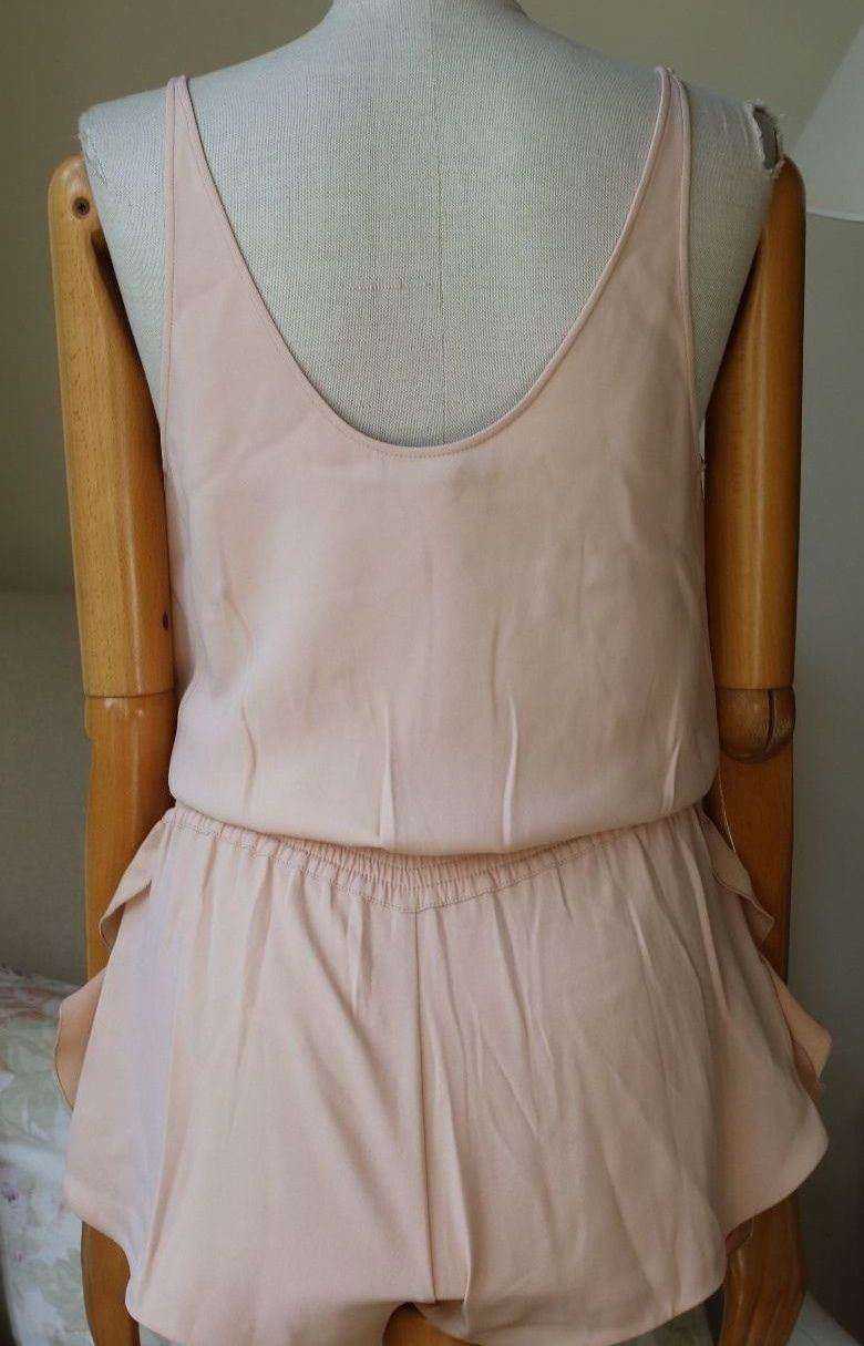 STELLA MCCARTNEY DRAPED ROMPER PLAYSUIT IT 40 UK 8