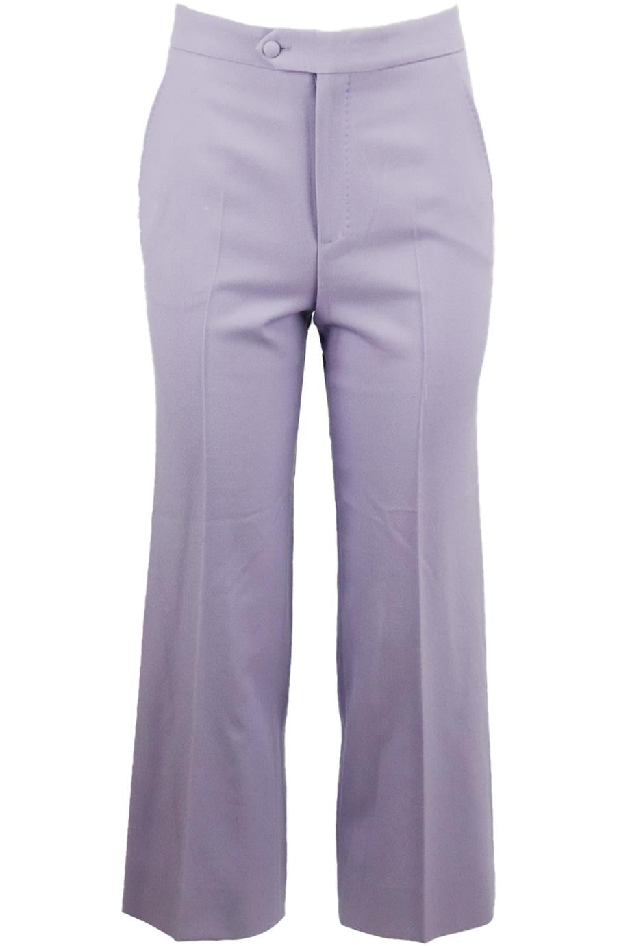 GUCCI WOOL STRAIGHT LEG PANTS IT 36 UK 4