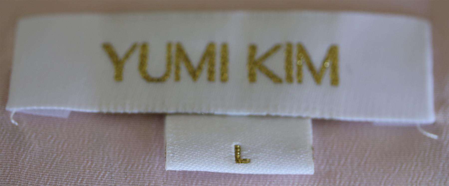 YUMI KIM MEADOW FLORAL PRINT WRAP MAXI DRESS LARGE