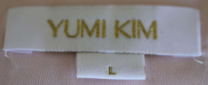 YUMI KIM MEADOW FLORAL PRINT WRAP MAXI DRESS LARGE