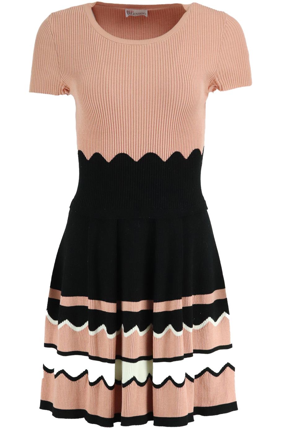 RED VALENTINO RIBBED COTTON MINI DRESS SMALL | nikkibradford RED VALENTINO RIBBED COTTON MINI DRESS SMALL | nikkibradford