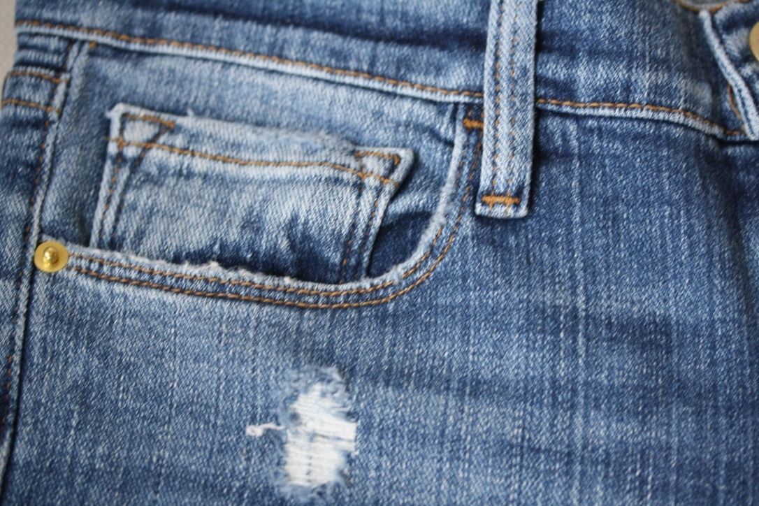 FRAME LE GARCON AMHERST JEANS W24 UK 6