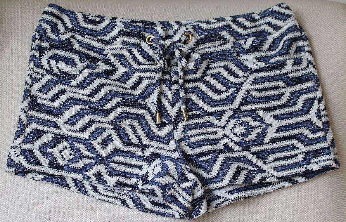 MELISSA ODABASH SHELLY IKAT PRINT SHORTS SMALL