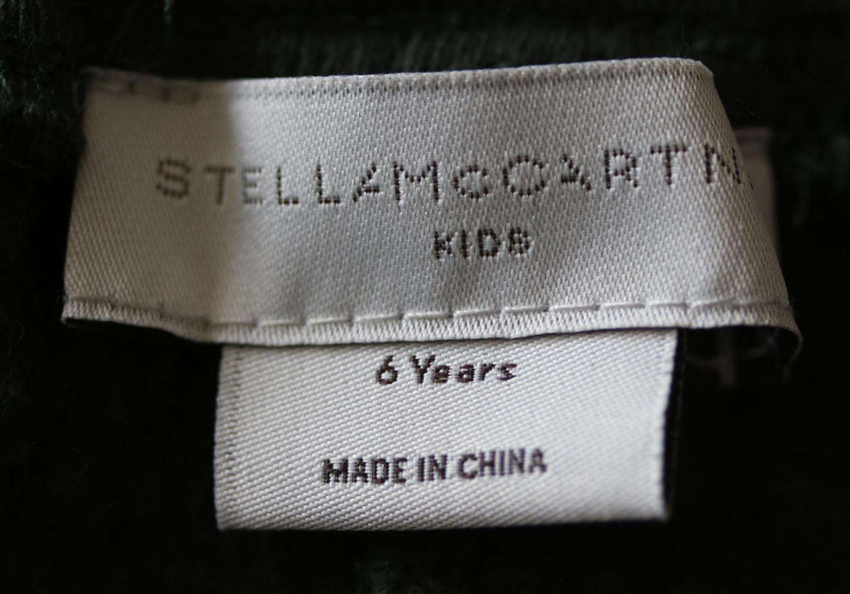 STELLA MCCARTNEY KIDS GIRLS LOGO COTTON TRACKSUIT 6 YEARS