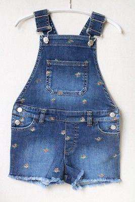 BONPOINT BABY GIRLS SAGA FLORAL DUNGAREES 4 YEARS