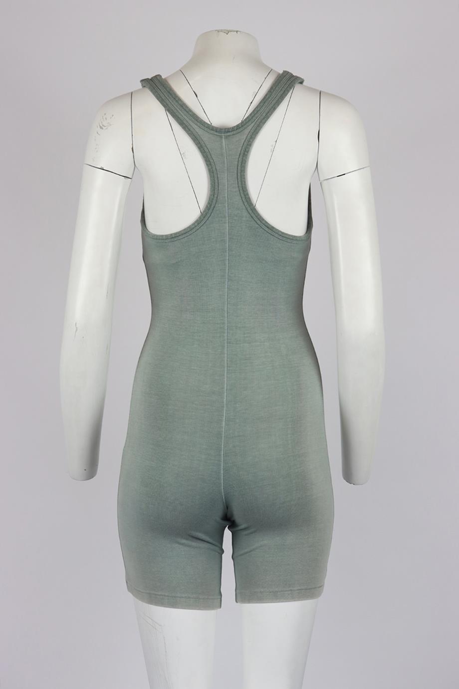 SKIMS STRETCH COTTON JERSEY PLAYSUIT SMALL