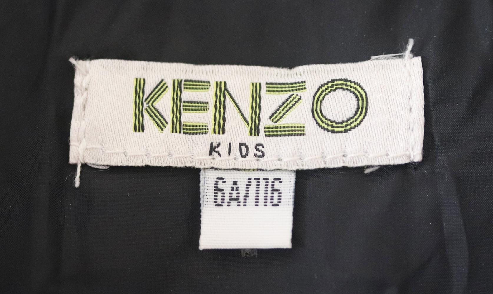 KENZO KIDS GIRLS METALLIC PADDED JACKET 6 YEARS