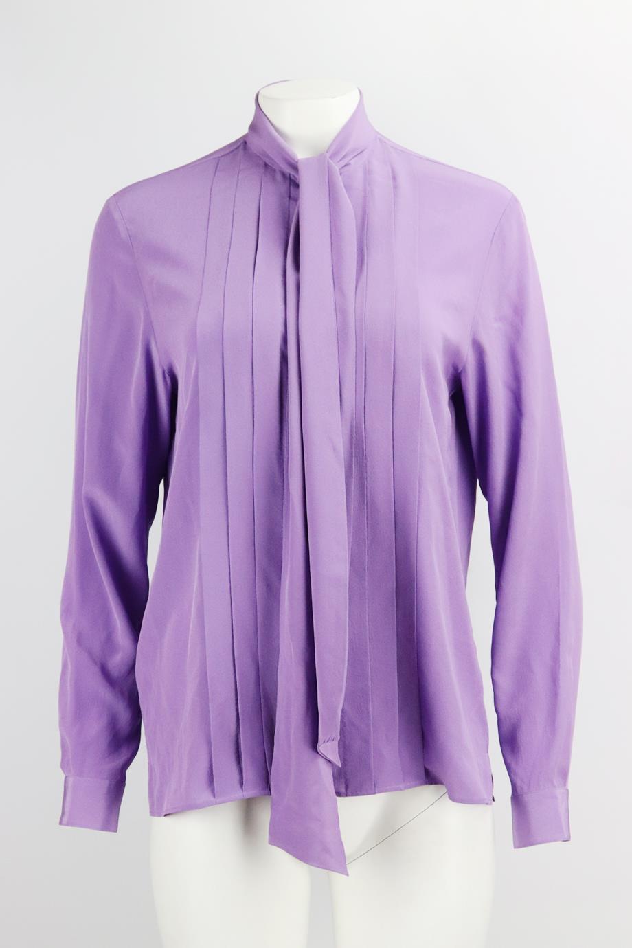 GUCCI PUSSY BOW SILK BLOUSE IT 38 UK 6