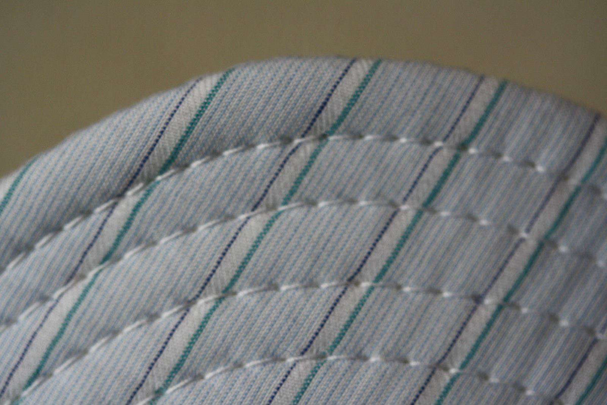 BABY DIOR STRIPED COTTON SUN HAT CAP SIZE T0