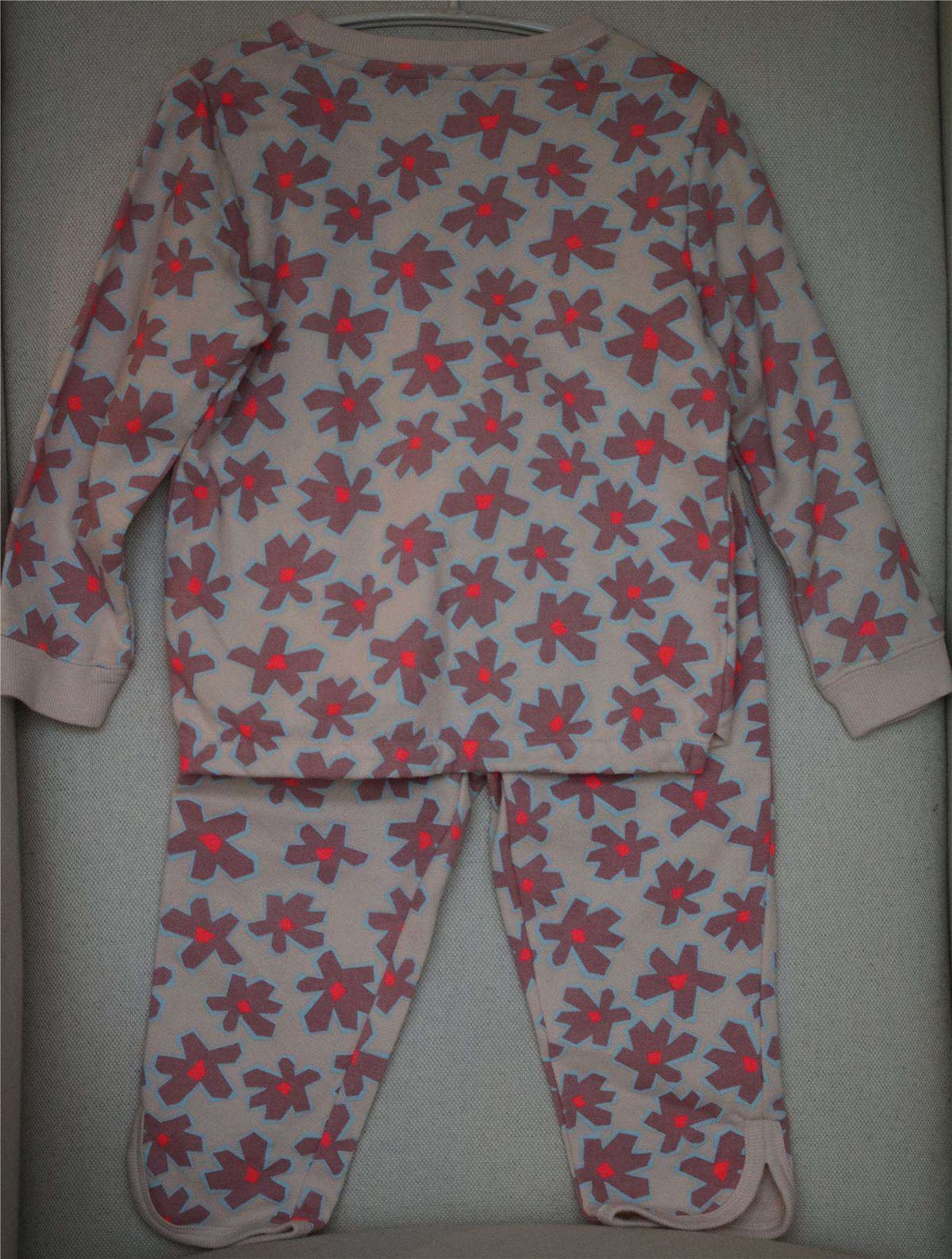 STELLA MCCARTNEY KIDS PINK FLORAL EMILIE TRACKSUIT 4 YEARS