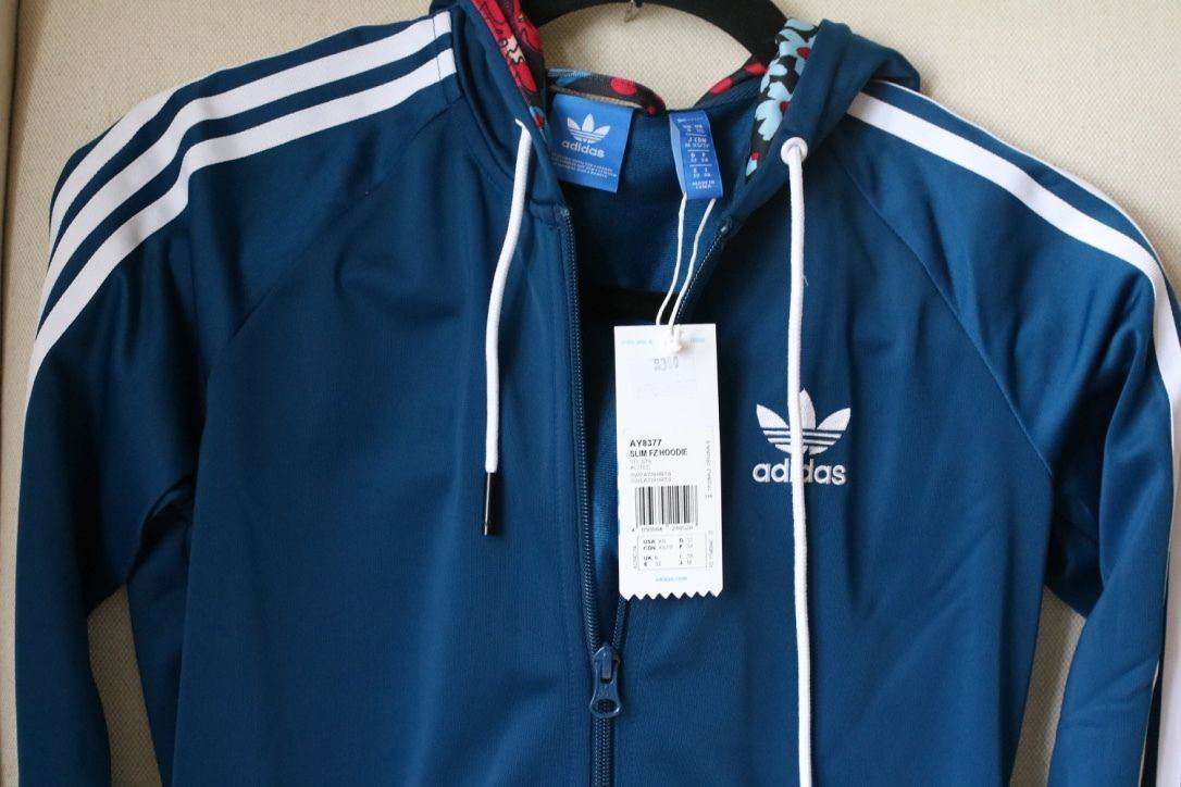ADIDAS ORIGINALS TECH STEEL FIREBIRD SLIM HOODIE UK 6