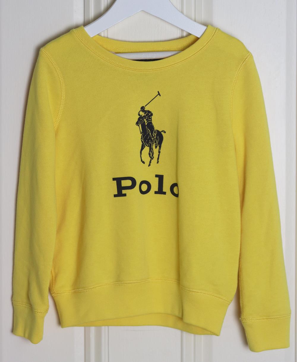 POLO RALPH LAUREN KIDS GIRLS COTTON SWEATSHIRT 6 YEARS