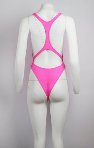 SOLID AND STRIPED + RE/DONE VENICE CUTOUT SWIMSUIT SMALL