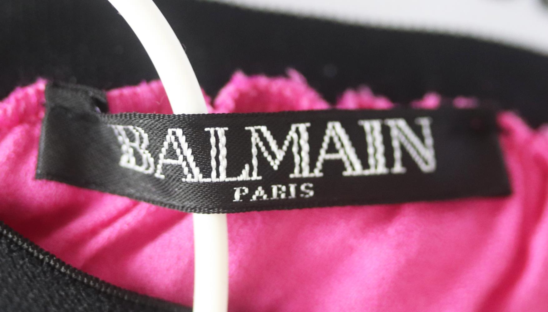 BALMAIN KIDS GIRLS LOGO TULLE SKIRT 6 YEARS