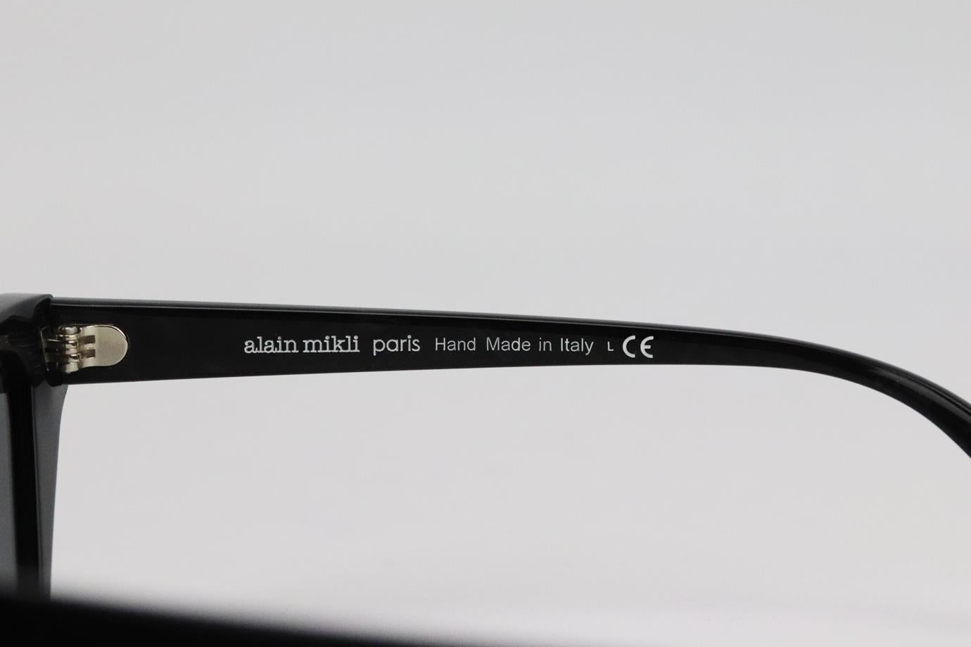 ALAIN MIKLI CAT EYE ACETATE SUNGLASSES