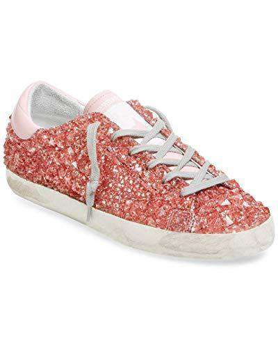 GOLDEN GOOSE DELUXE BRAND SUPERSTAR GLITTER SNEAKERS EU 38 UK 5 US 8