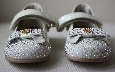 MISS BLUMARINE BABY CRYSTAL SHOES EU 20 UK 4