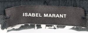 ISABEL MARANT MUSK LEOPARD PRINT SILK CHIFFON PANTS FR 38 UK 10