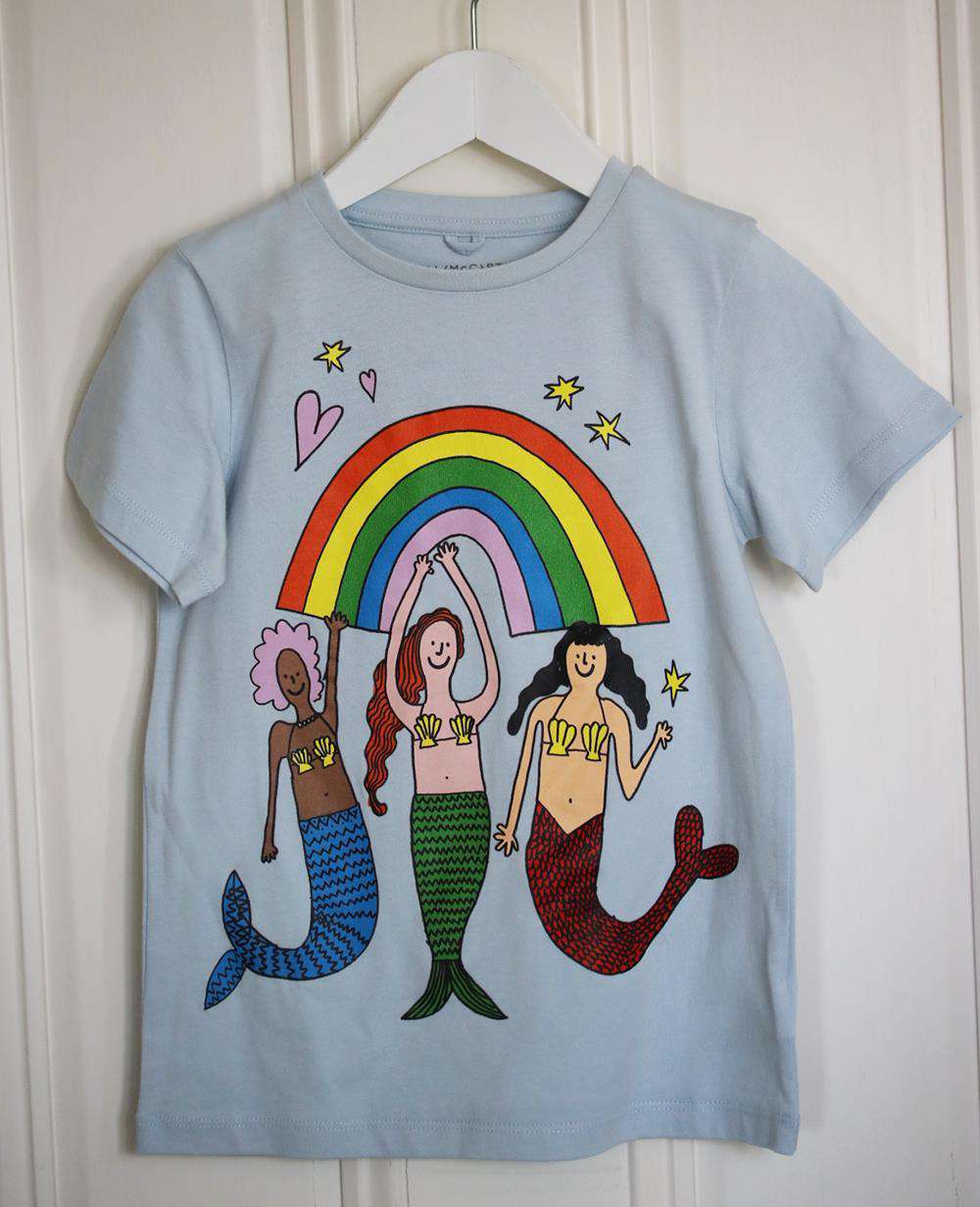 STELLA MCCARTNEY KIDS GIRLS COTTON T-SHIRT 6 YEARS