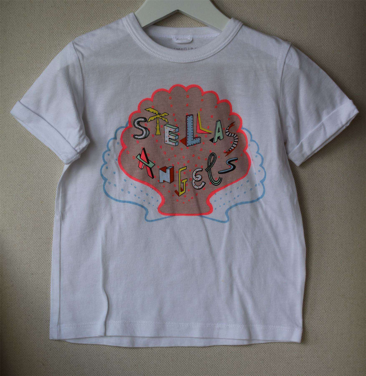 STELLA MCCARTNEY KIDS GIRLS WHITE STELLA'S ANGELS TOP 4 YEARS