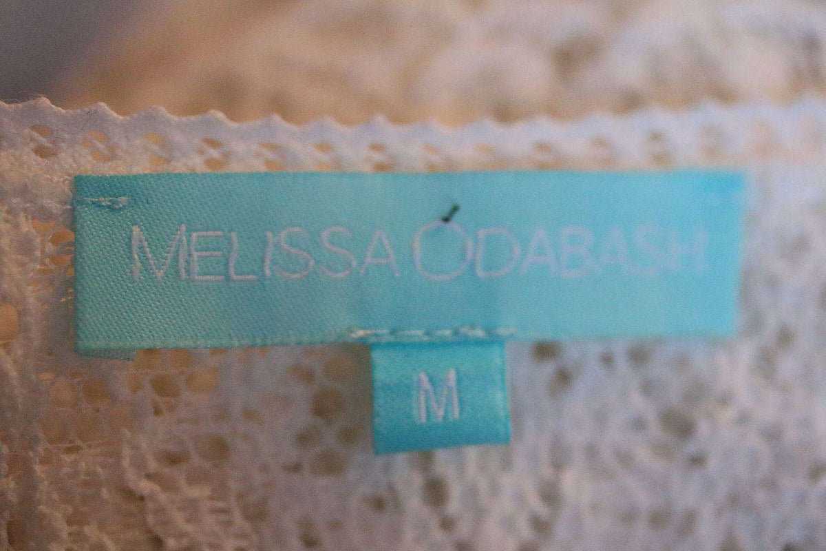 MELISSA ODABASH ELIZABETH CROCHETED DRESS MEDIUM
