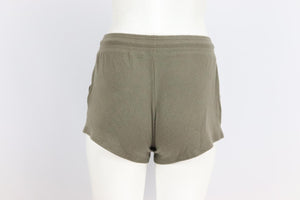 ALO YOGA STRETCH JERSEY SHORTS SMALL