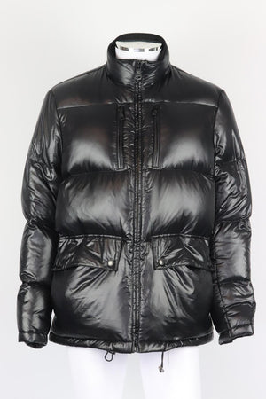 BURBERRY MEN'S QUILTED SHELL DOWN JACKET LARGE
