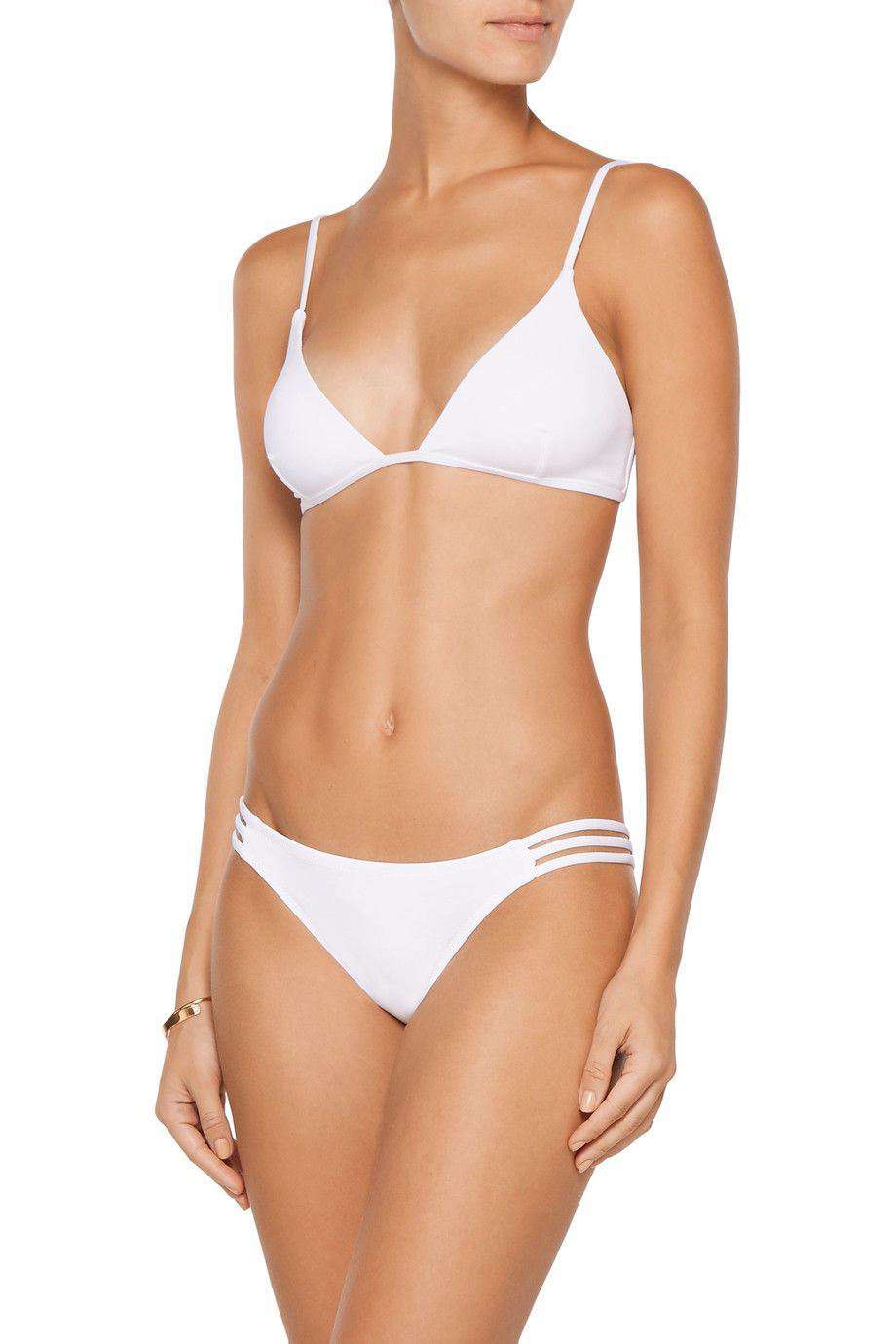 MELISSA ODABASH BALI WHITE BIKINI UK 10/14