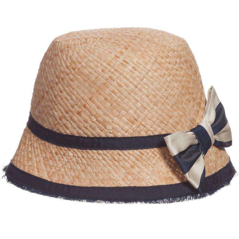 MONNALISA BABY GIRLS STRAW HAT 2-4 YEARS