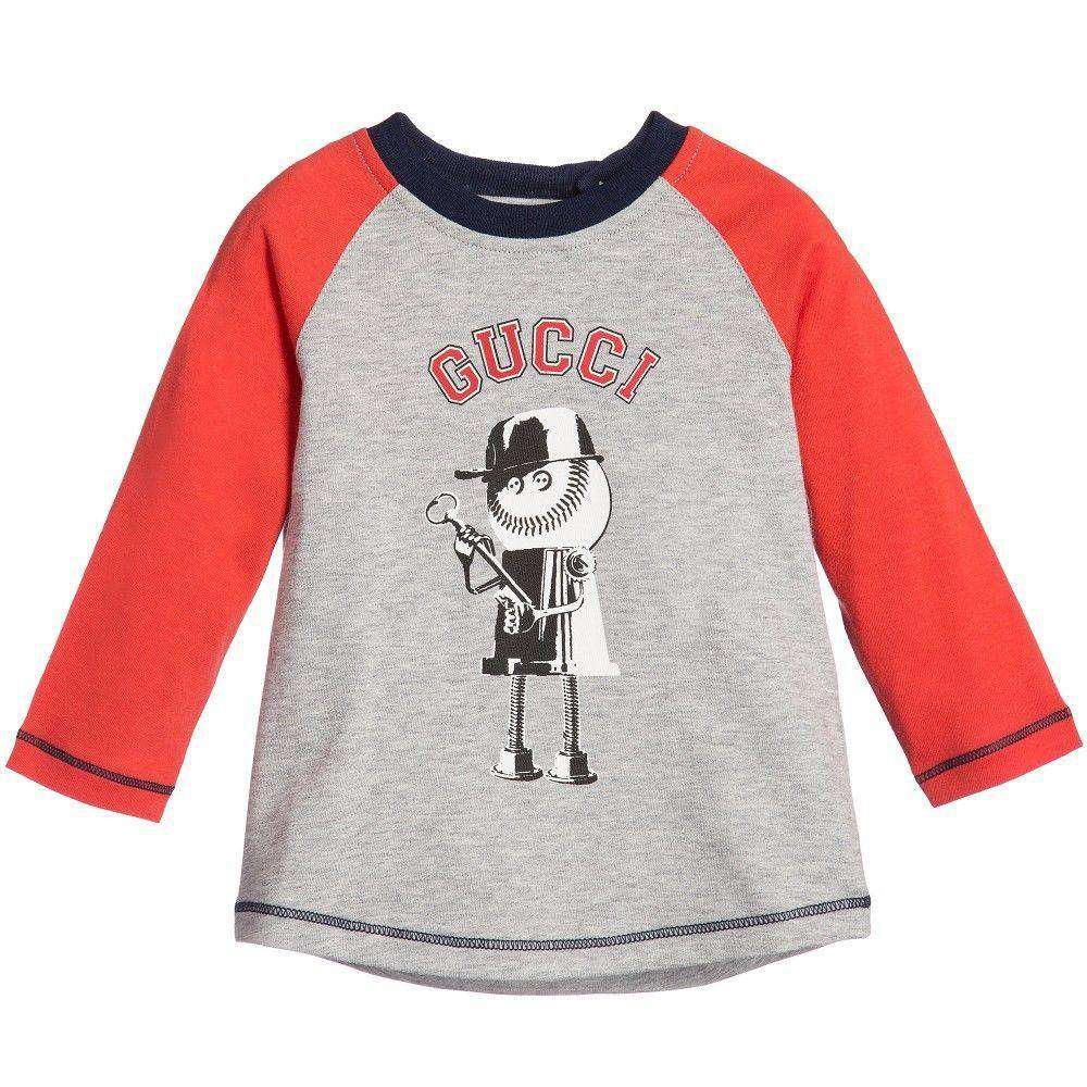 GUCCI BABY 'ROBOT' TOP 6-9 MONTHS