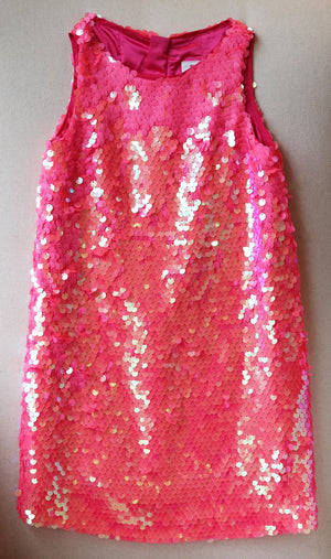 MILLY MINIS KIDS GIRLS SEQUIN DRESS 5-6 YEARS
