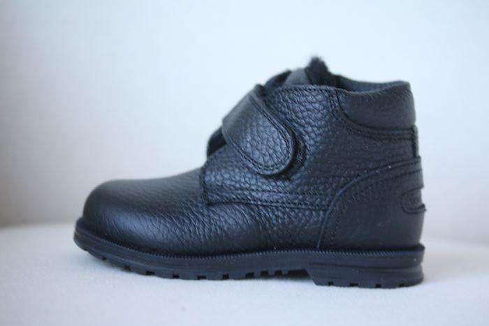 DOLCE & GABBANA BABY BOYS BLACK LEATHER SHOES EU 23 UK 6
