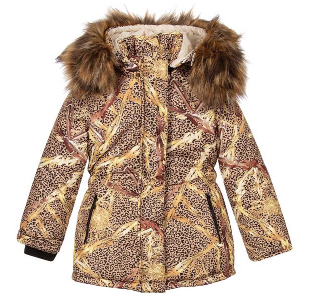 PILGUNI KIDS GIRLS PADDED PRINT SKI JACKET 7 YEARS