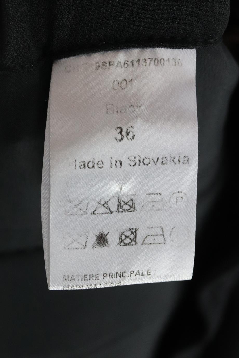 CHLOÉ WOVEN TAPERED PANTS FR 36 UK 8